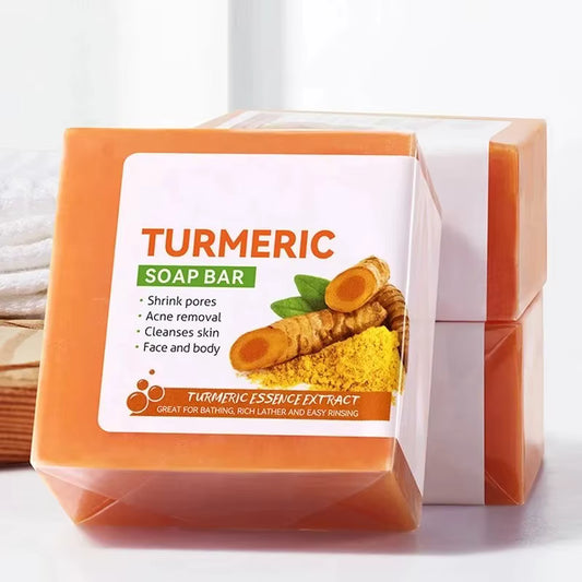 3 Piece Turmeric Soap Bar - DropShipSelections