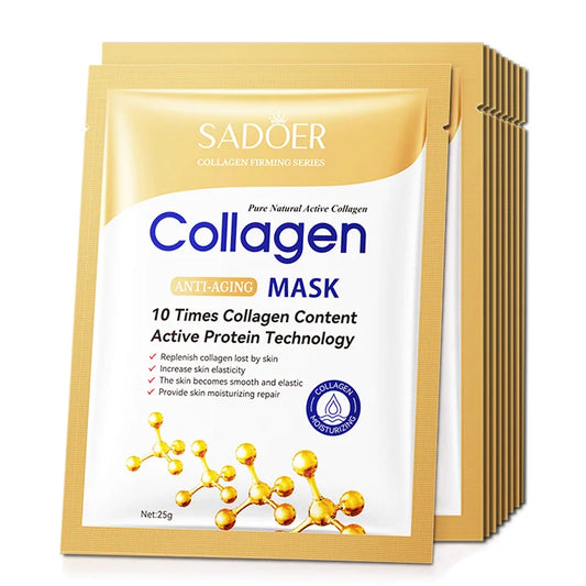 10 Piece Collagen Face Masks - DropShipSelections